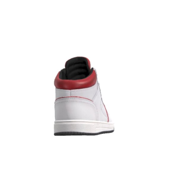 Zara Leather high top sneakers - Picture 4 of 9
